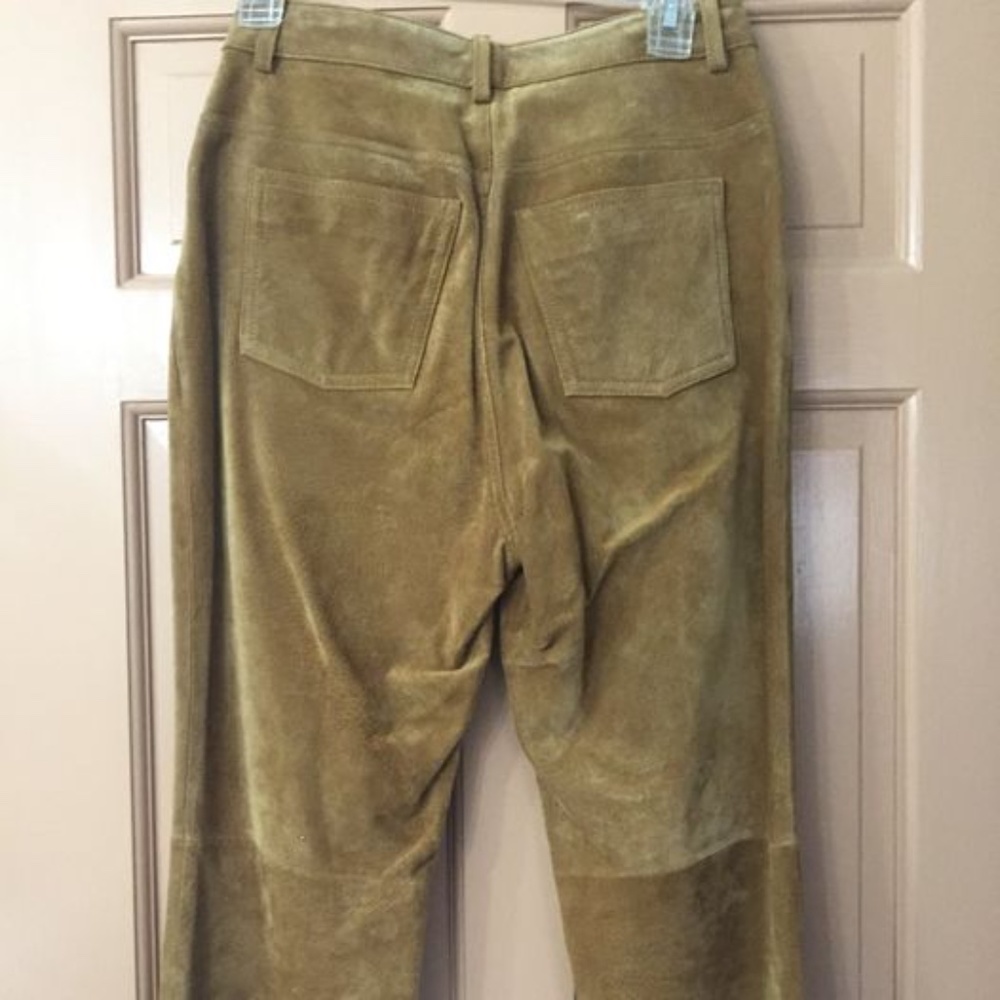 Genuine suede Jeans size 6 - Picture 2 of 3